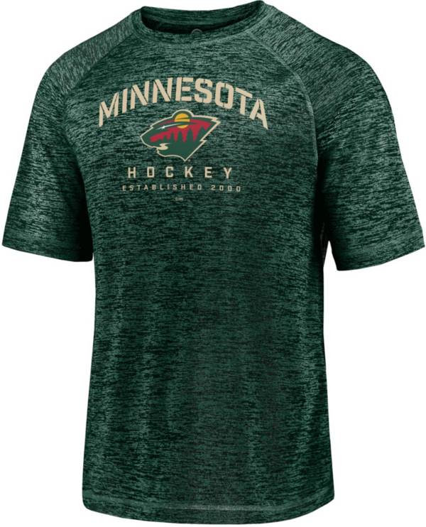 NHL Minnesota Wild Battle Ready Green T-Shirt