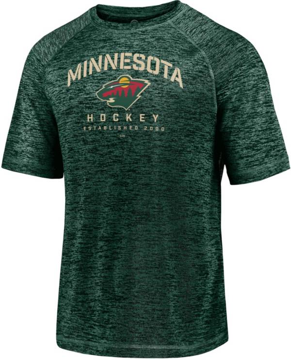 NHL Minnesota Wild Battle Ready Green T-Shirt