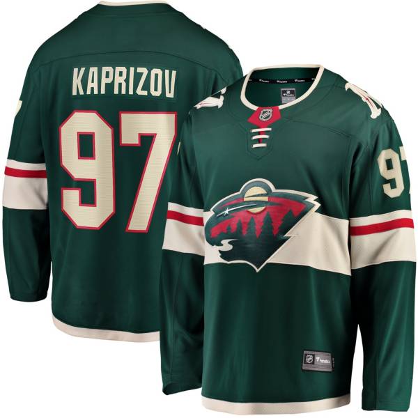 NHL Men's Minnesota Wild Kirill Kaprizov #97 Breakaway Home Replica Jersey