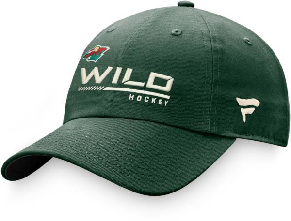 NHL Minnesota Wild Authentic Pro Locker Room Unstructured Adjustable Hat