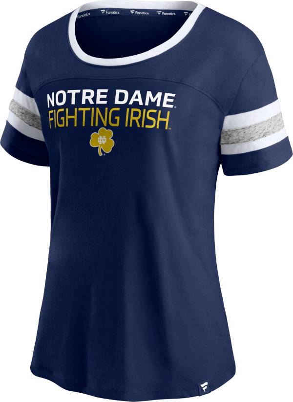 NCAA Women's Notre Dame Fighting Irish Navy Crew T-Shirt