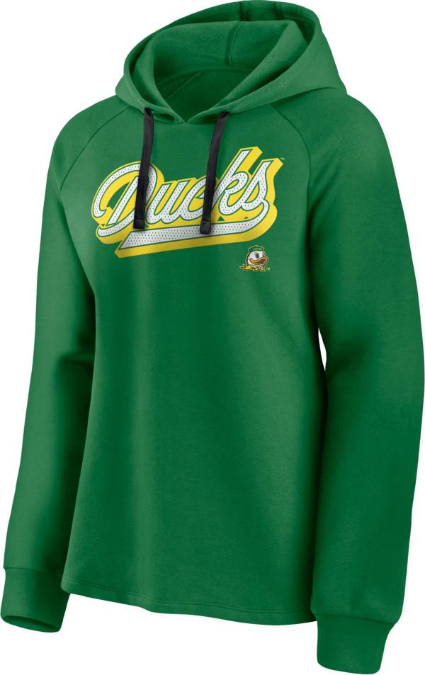 NCAA Women's Oregon Ducks Green Pullover Hoodie