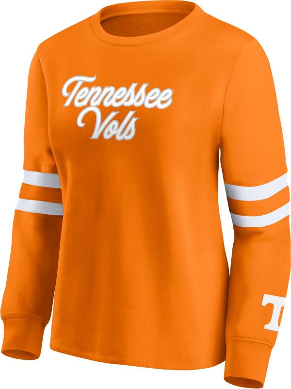 NCAA Women's Tennessee Volunteers Tennessee Orange Crew Pullover Sweatshirt