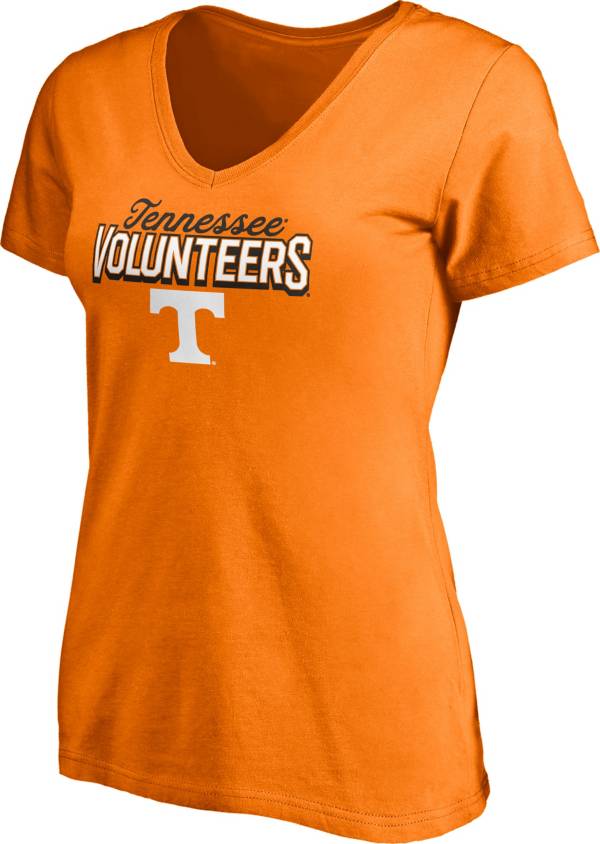 NCAA Women's Tennessee Volunteers Tennessee Orange V-Neck T-Shirt