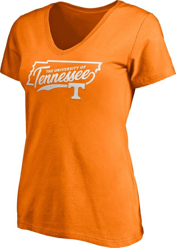 NCAA Women's Tennessee Volunteers Tennessee Orange V-Neck T-Shirt