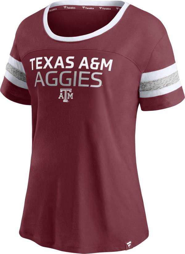 NCAA Women's Texas A&M Aggies Maroon Crew T-Shirt