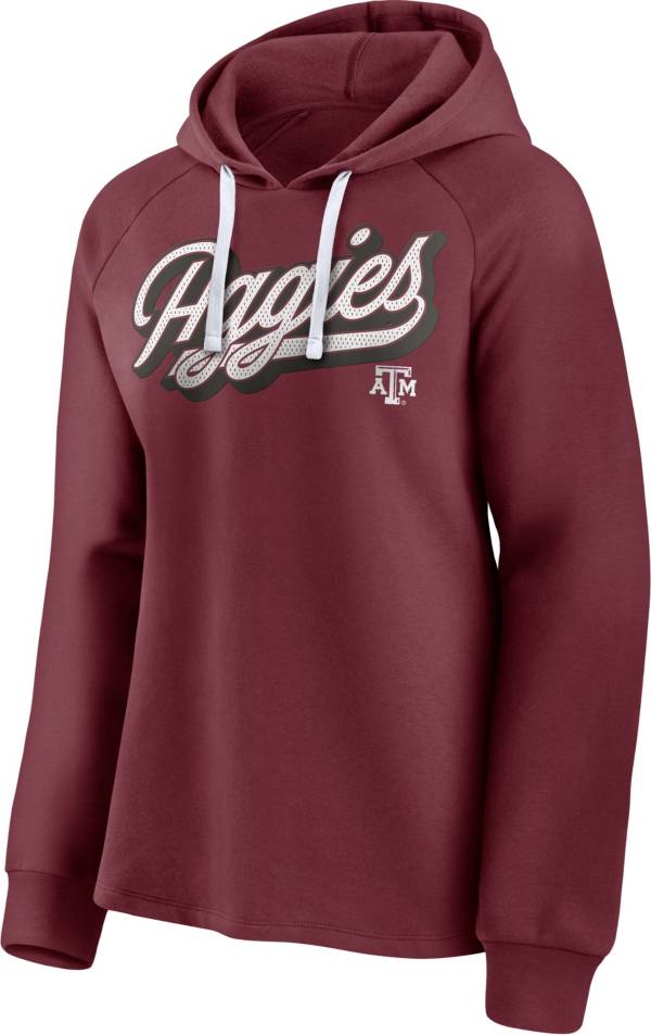 NCAA Women's Texas A&M Aggies Maroon Pullover Hoodie