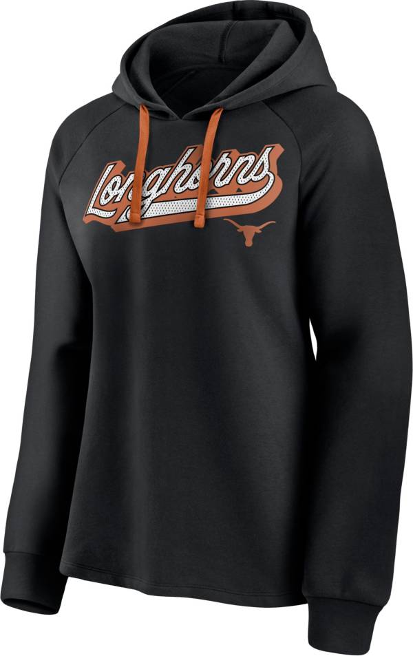 NCAA Women's Texas Longhorns Black Pullover Hoodie