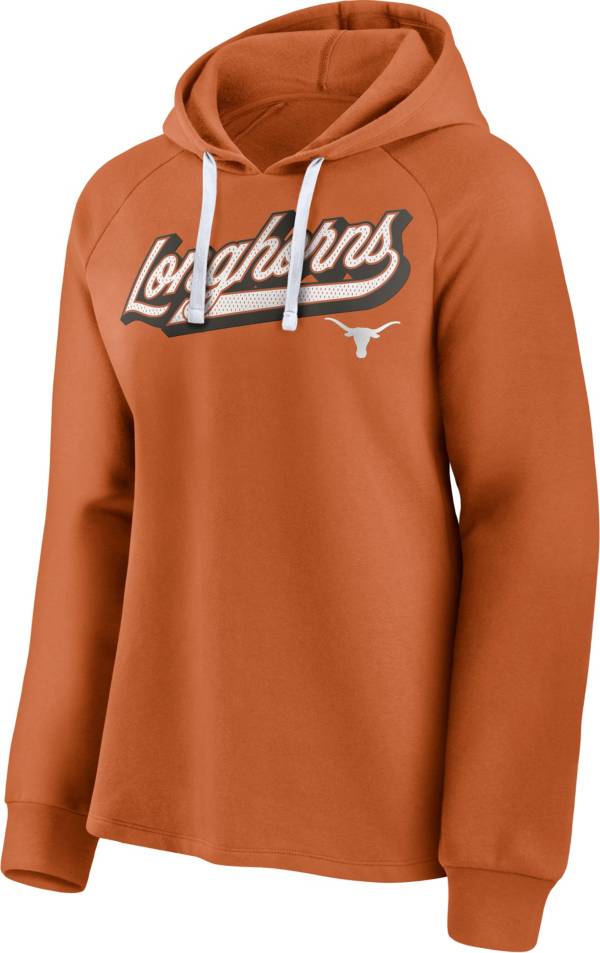 NCAA Women's Texas Longhorns Burnt Orange Pullover Hoodie