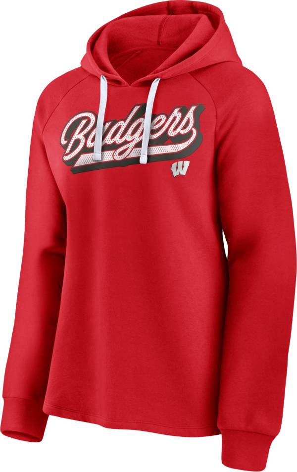 NCAA Women's Wisconsin Badgers Red Pullover Hoodie product image