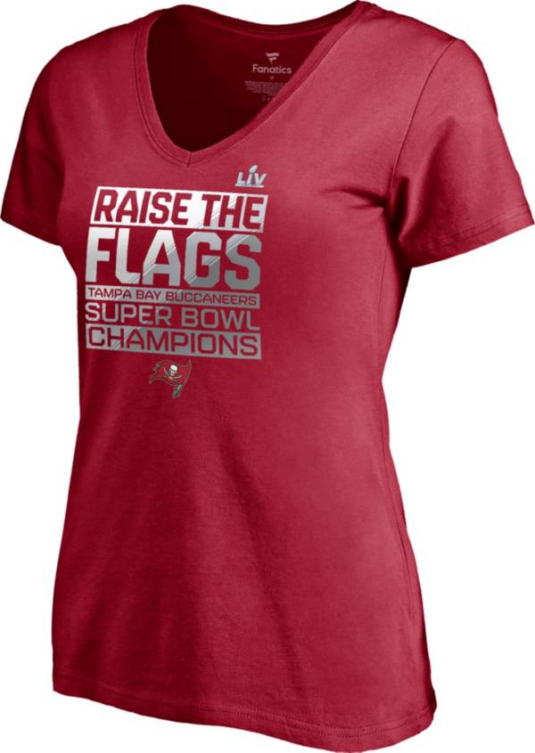 NFL Women's Super Bowl LV Champions Tampa Bay Buccaneers Parade T-Shirt