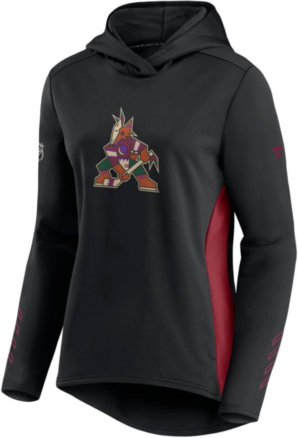NHL Women's Arizona Coyotes Authentic Pro Locker Room Black Pullover Hoodie product image