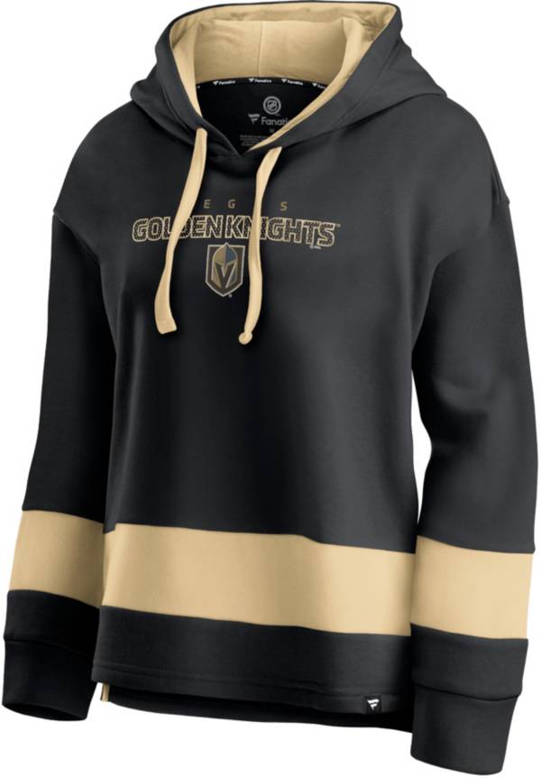 NHL Women's Las Vegas Golden Knights Block Party Black Pullover Hoodie