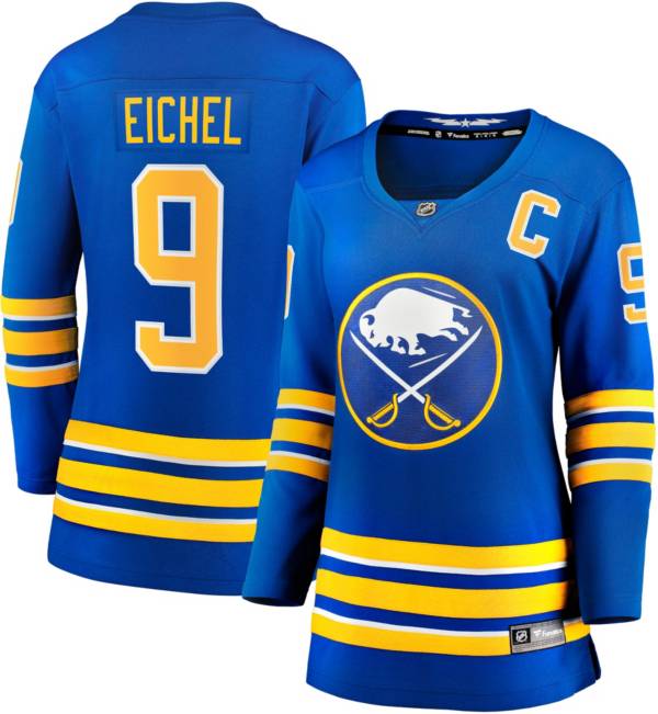 NHL Women's Buffalo Sabres Jack Eichel #9 Breakaway Home Replica Jersey