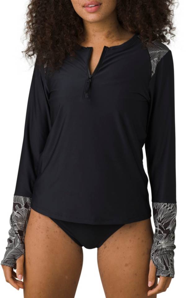 prAna Women's Edge Wave Long Sleeve Rashguard