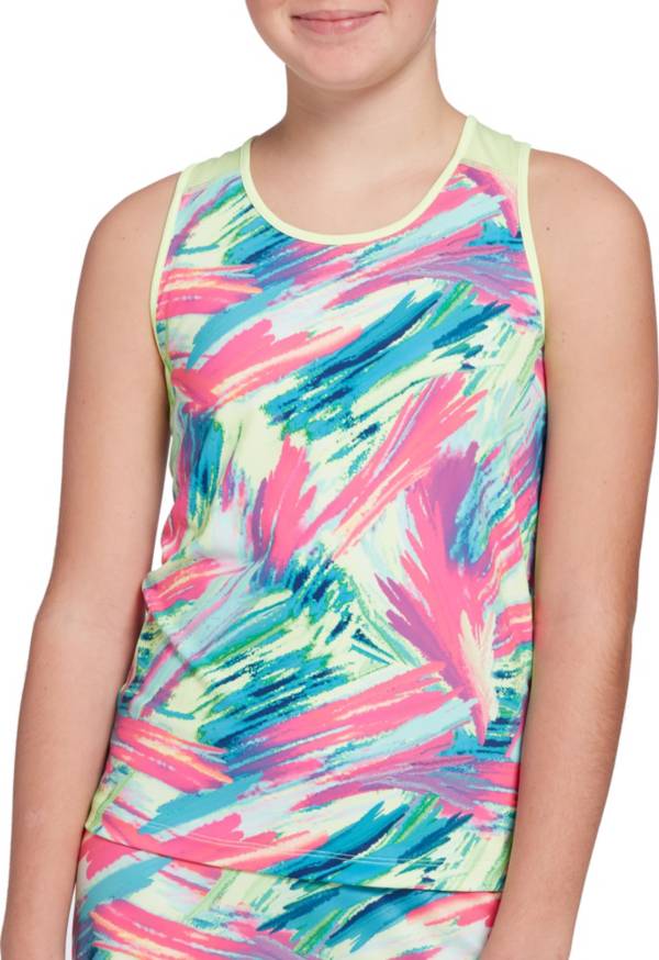 Prince Girls' Match Print Tank Top