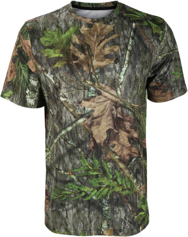 Mossy Oak Men's Obsession Camo Short Sleeve Shirt