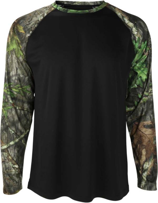 Mossy Oak Men's Obsession Raglan Sleeve Shirt