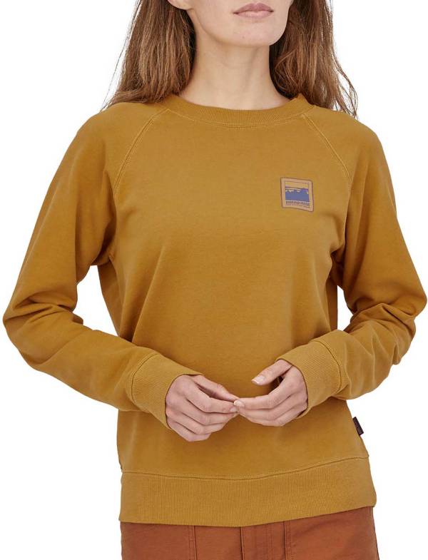 Patagonia Women's Alpine Icon Regenerative Organic Cotton Crew Sweatshirt