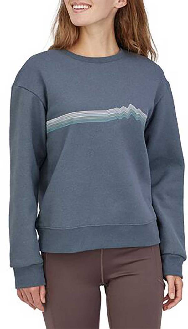 Patagonia Women's Ridge Rise Stripe Uprisal Crew Sweatshirt product image