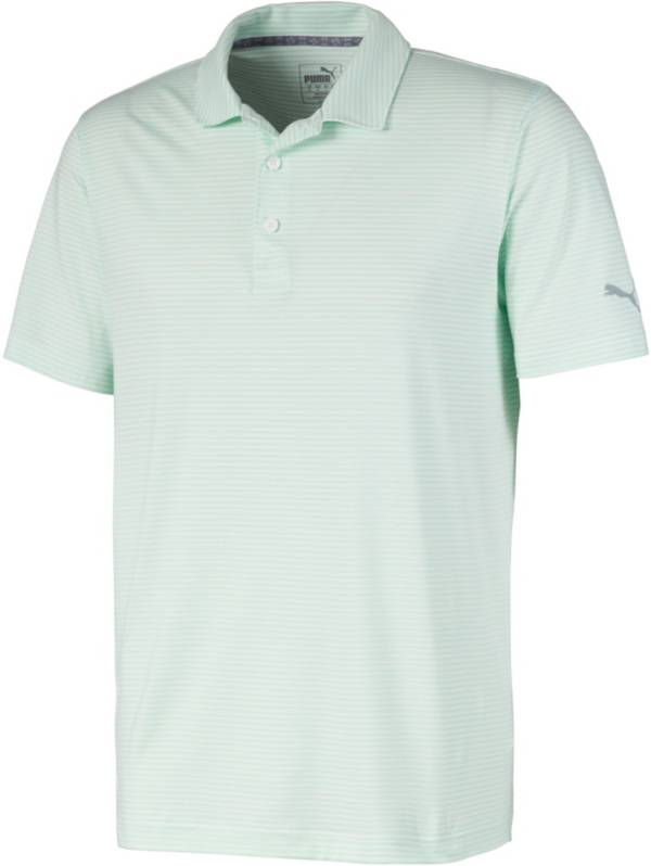 PUMA Men's Caddie Stripe Golf Polo