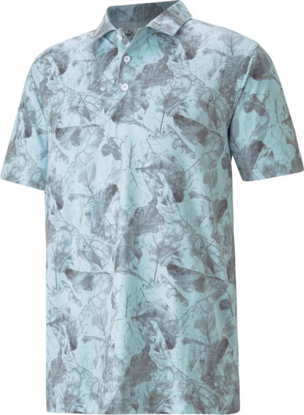 PUMA Men's Cloudspun Leaves Golf Polo