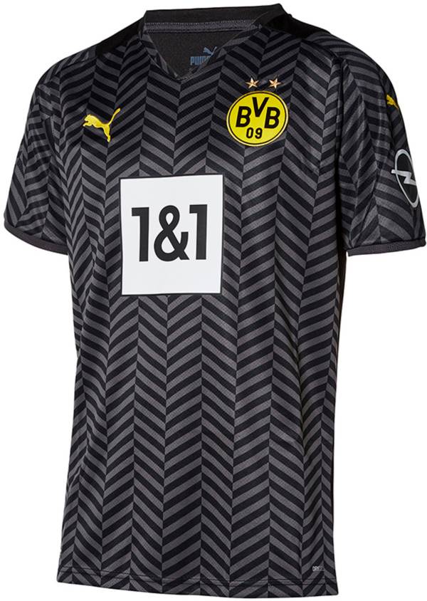 PUMA Men's Borussia Dortmund '21 Away Replica Jersey