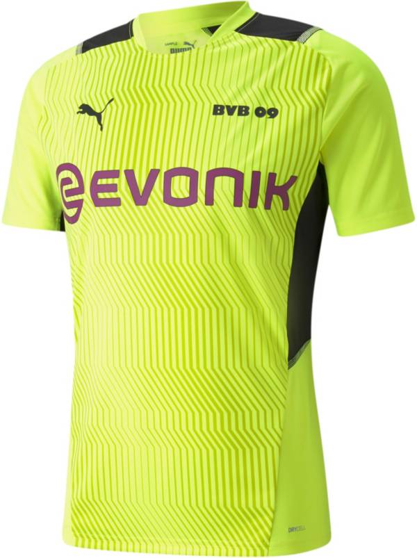 PUMA Men's Borussia Dortmund '21 Yellow Training Jersey