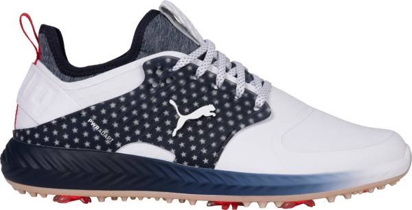 PUMA Men's IGNITE PWRADAPT Caged USA Golf Shoes