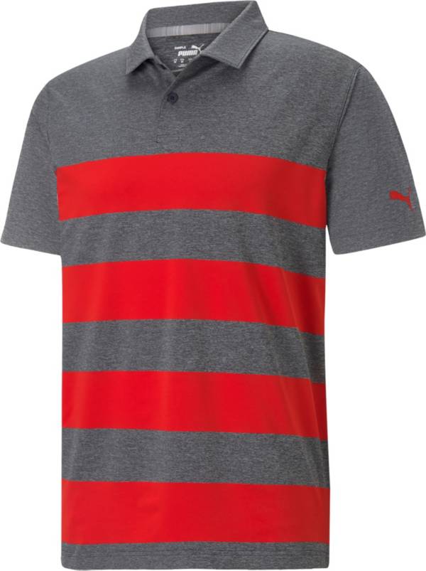 PUMA Men's MATTR Kiwi Stripe Golf Polo