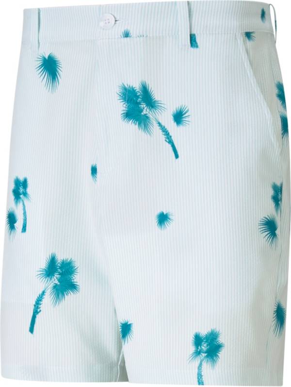 PUMA Men's Palmetto Seersucker 7'' Golf Shorts