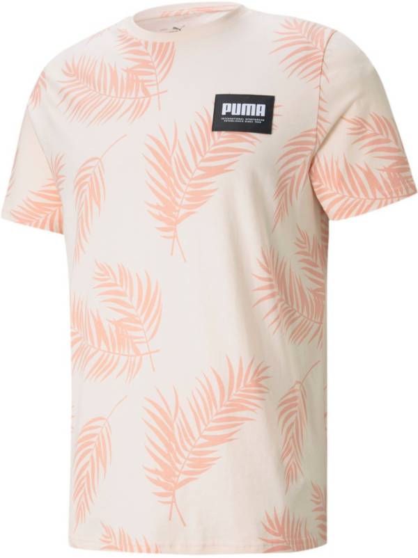 PUMA Men's Summer Court All Over Print T-Shirt