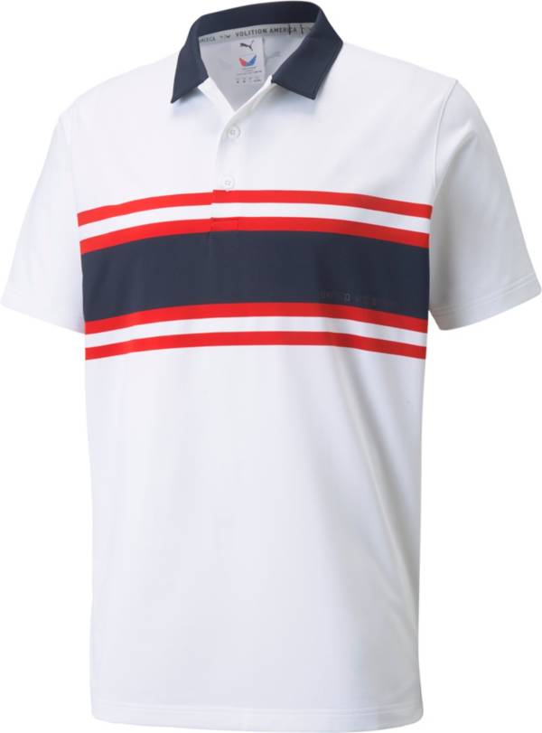 Puma Men's Volition Flight Deck Golf Polo