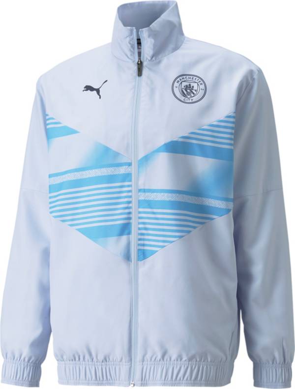 PUMA Manchester City '21 Blue Prematch Jacket product image