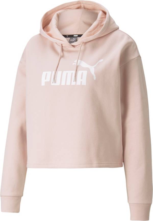 Puma Women's Cropped Logo Hoodie
