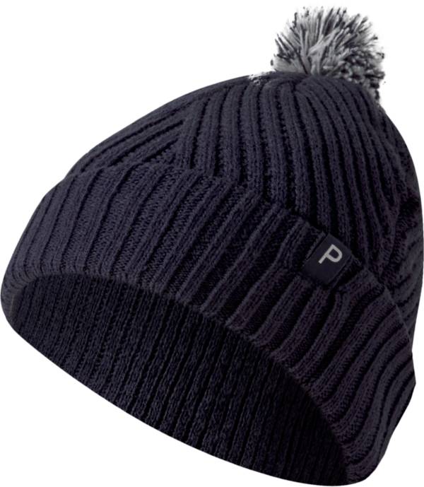 PUMA Women's P Removable Pom Beanie