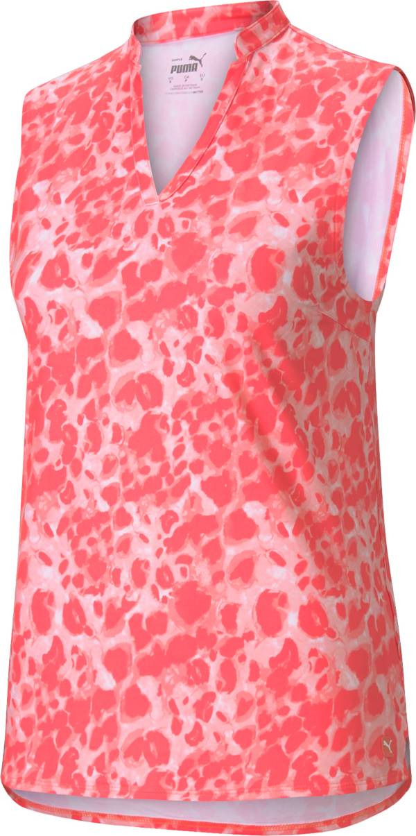 Puma Women's Cloud Spun Sleeveless Wilder Golf Polo