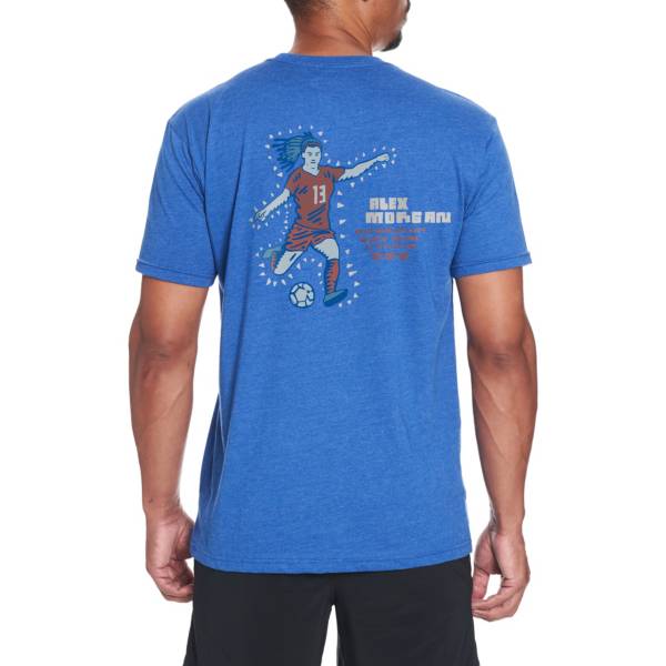 round21 USA Soccer USWNT '21 Olympics Alex Morgan Blue T-Shirt