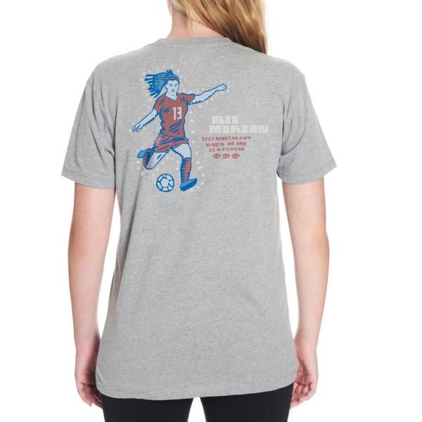 round21 Women's USA Soccer USWNT '21 Olympics Alex Morgan Grey T-Shirt product image