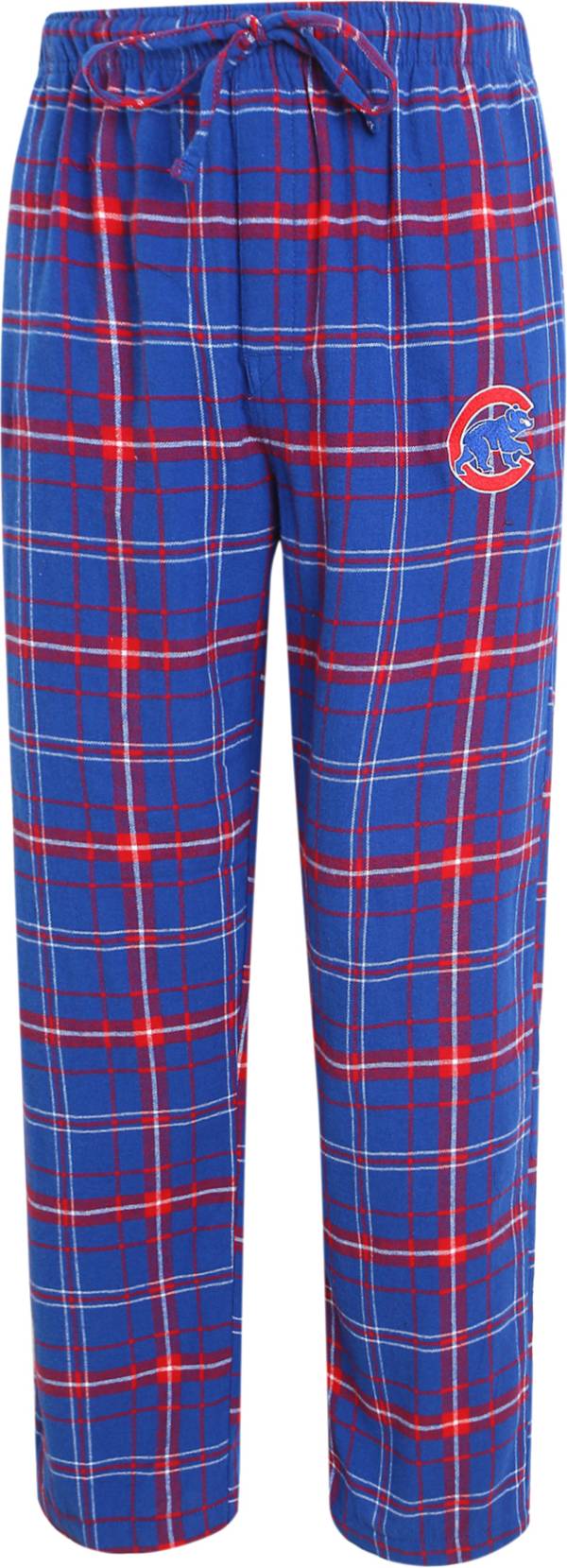 MLB Team Apparel Men's Big & Tall Chicago Cubs Royal Sleep Pant