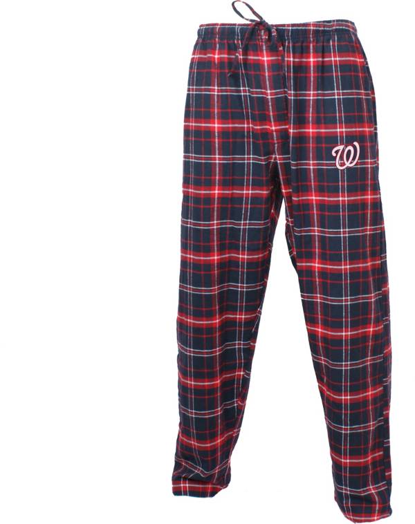 MLB Team Apparel Men's Big & Tall Washington Nationals Navy Sleep Pant