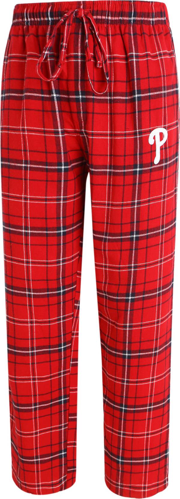 MLB Team Apparel Men's Big & Tall Philadelphia Phillies Red Sleep Pant