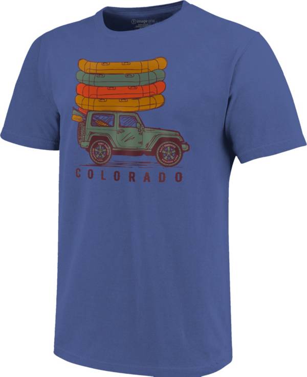 Image One Men's Colorado Jeep Graphic T-Shirt