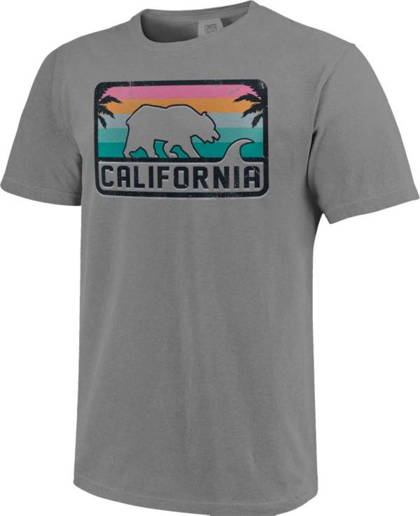 Image One Men's California Bear Short Sleeve T-Shirt