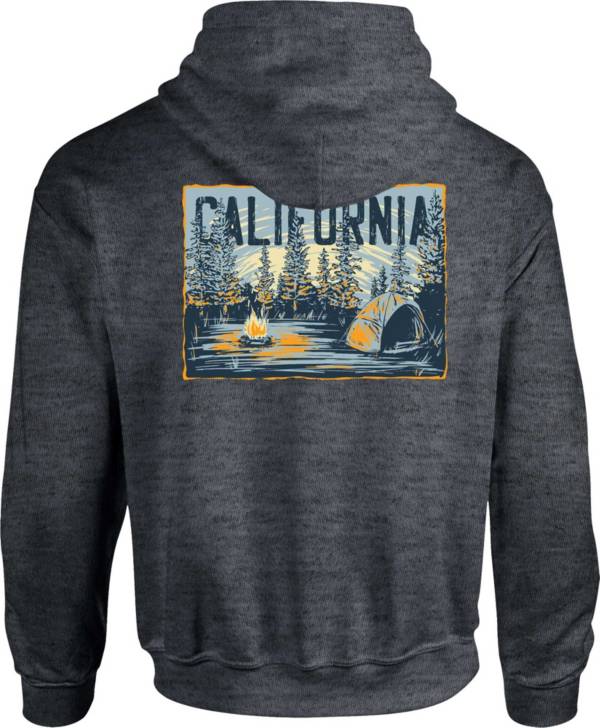 Image One Men's California Tent Graphic Hoodie