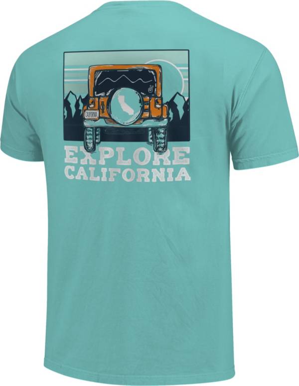 Image One Men's Jeep Explore California Graphic T-Shirt