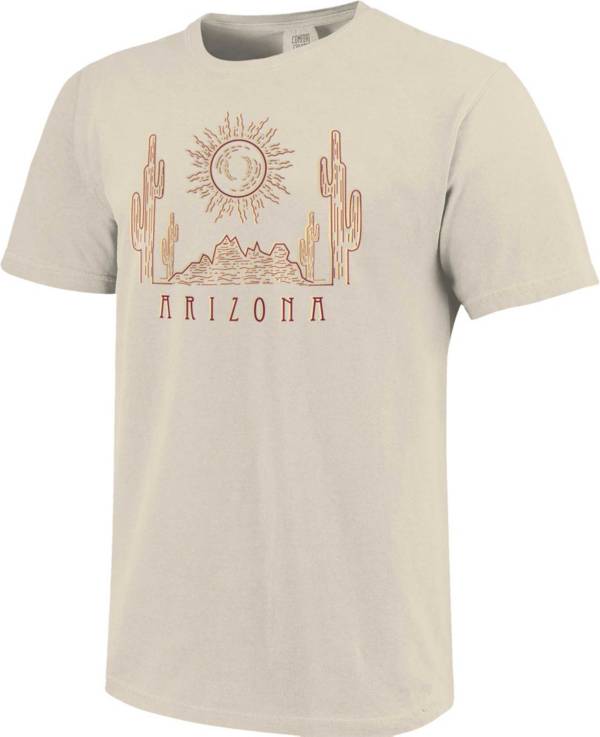 Image One Men's Arizona Desert Sun Short Sleeve Graphic T-Shirt