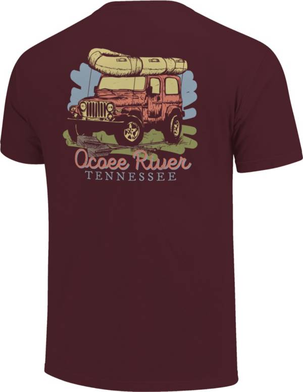 Image One Men's Tennessee Ocoee River Graphic T-Shirt