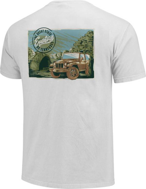 Image One Men's Tennessee Knox Painted Camp Graphic T-Shirt