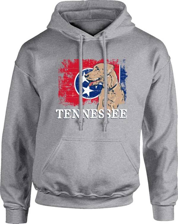 Image One Men's Tennessee Dog Graphic Hoodie
